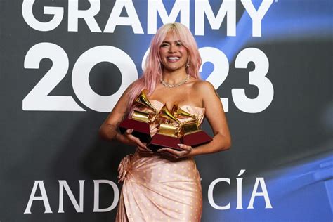 Karol G wins best album at Latin Grammys, with Bizarrap and Shakira ...