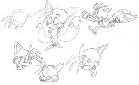 Tails expressions by GeneBomb on DeviantArt