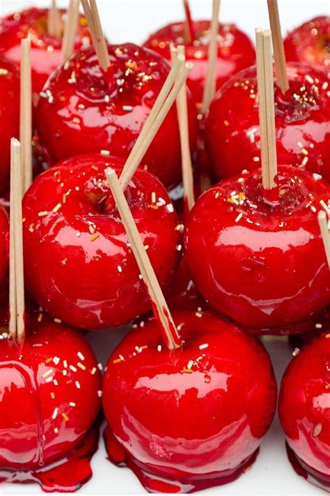 Candied Apples - Live Dan330 | Apple recipes, Red food, Food