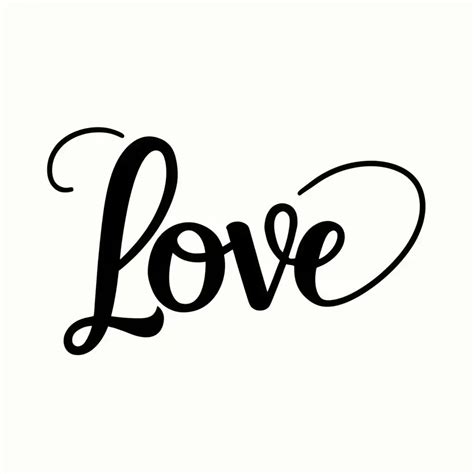 LOGO Design For Monochrome Elegance Black and White Love Typography | AI Logo Maker