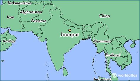 Where is Jaunpur, India? / Where is Jaunpur, India Located in The World ...