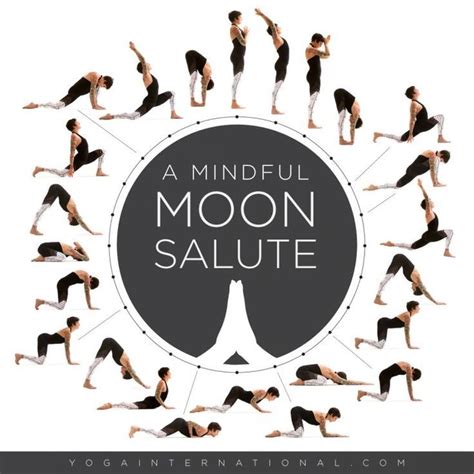 A Mindful Moon Salute | Yoga asanas, Teaching yoga, Yoga international