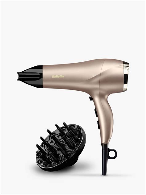 BaByliss Opulence Hair Dryer with Diffuser, Rose Gold