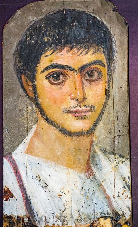 Roman portrait of young man « IMPERIUM ROMANUM