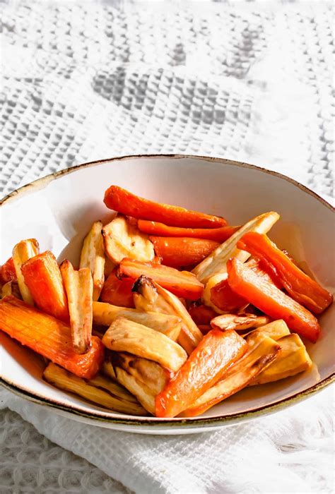 Actifry Honey Carrots & Parsnips Recipe | Hint Of Helen Honey Parsnips, Roasted Carrots And ...