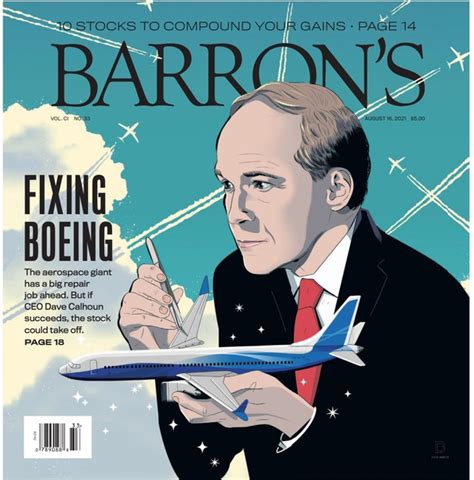 Barron's Magazine - August 16, 2021 Overview: Barron's is an American ...