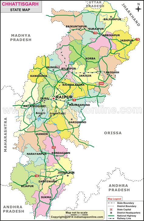 Chhattisgarh District Map, 46% OFF | www.gbu-presnenskij.ru