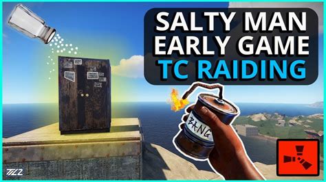 KID Gets SALTY When I EOKA RAID His TC! Rust Solo Survival Gameplay Part 1 - YouTube