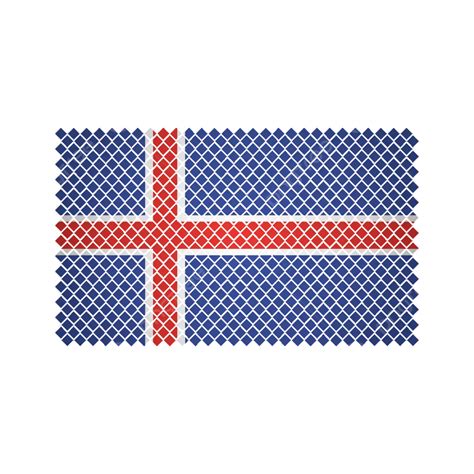 Iceland Flag Vector, Iceland, Flag, Iceland Flag PNG and Vector with Transparent Background for ...