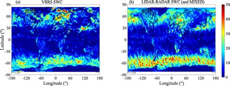 (a) Supercooled water clouds (SWC) occurrence frequency among cloudy ...