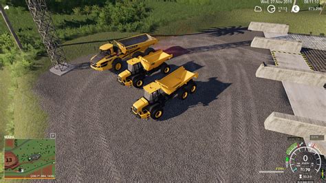 Pack JCB 718 / 722 dumpers pack v0.1 - Farming Simulator 22 mod, LS22 Mod download!