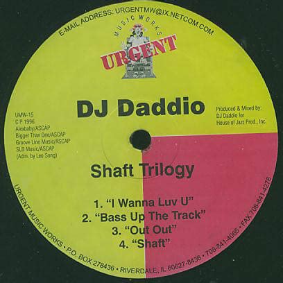 SHAFT TRILOGY/DJ DADDIO｜CLUB/DANCE｜ディスクユニオン･オンラインショップ｜diskunion.net