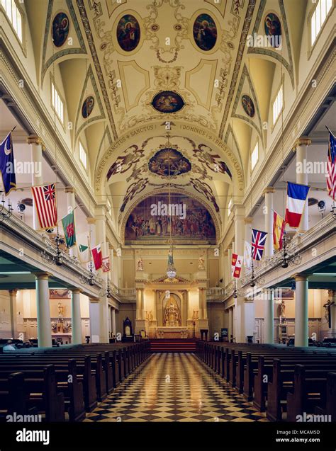 Interior of the St. Louis Cathedral Stock Photo - Alamy