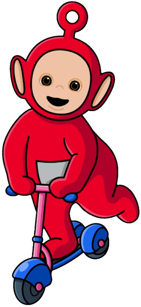 Teletubbies Po Scooter Sticker png Clipart 6 by purpleTinkywinky on DeviantArt