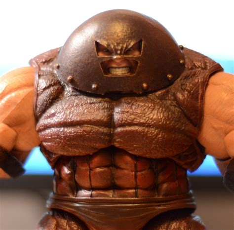 Loosecollector Custom Figures Archive: Mystery: What's under Marvel Select Juggernaut's helmet?