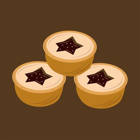 Mini mince pies vector illustration for graphic design and decorative element 14751436 Vector ...