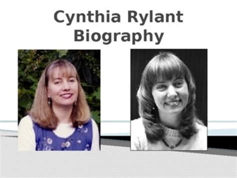 Cynthia Rylant Biography - Amped Up Learning