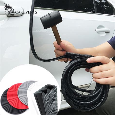 5M or 10M Black Moulding Trim Rubber Strip Car Door Protector 5meters | Lazada PH