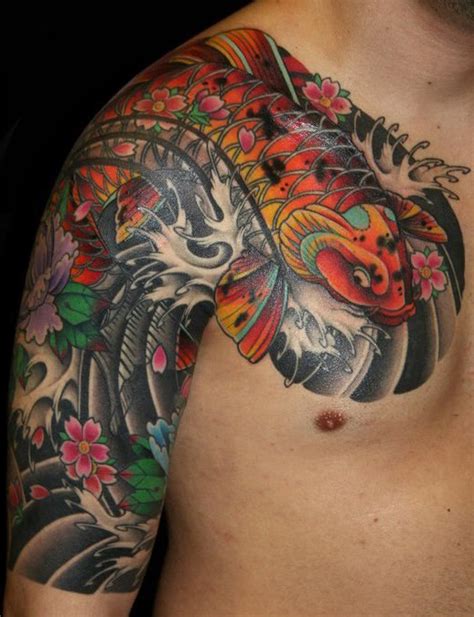 Carp in Dark waters japanese tattoo art | Best Tattoo Ideas Gallery