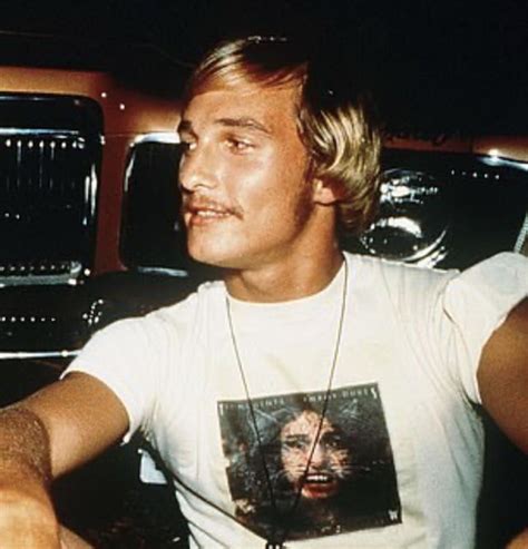 Matthew Matthew McConaughey as Wooderson in “Dazed and Confused” (1993). : r/OldSchoolCool