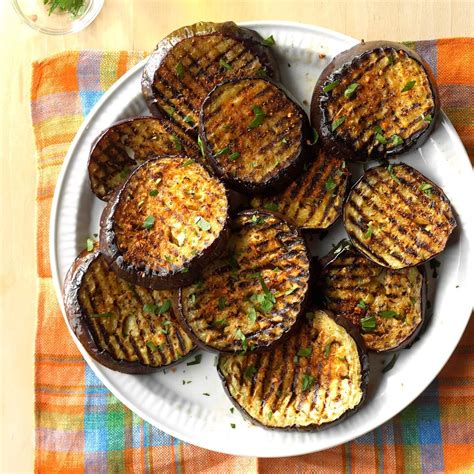 Spicy Grilled Eggplant Recipe | Taste of Home