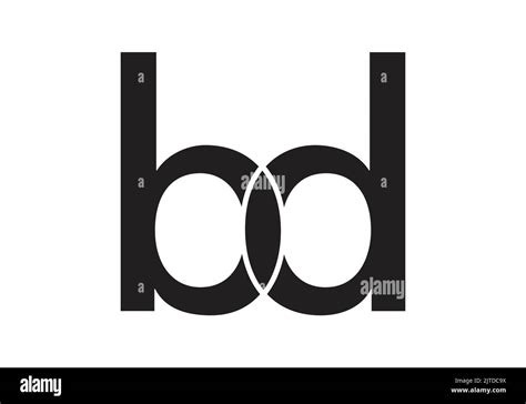 BD Initial Monogram Letter b d Logo Design Vector Template Letter BD Logo Design Stock Vector ...