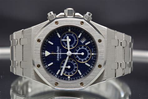 Audemars Piguet Royal Oak Chronograph Blue Dial - Awadwatches