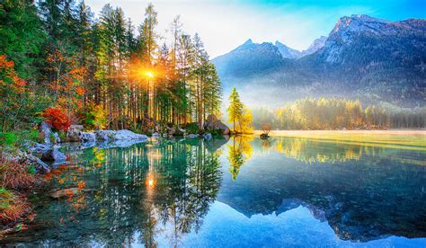 Hintersee Sunrise Jigsaw Puzzle