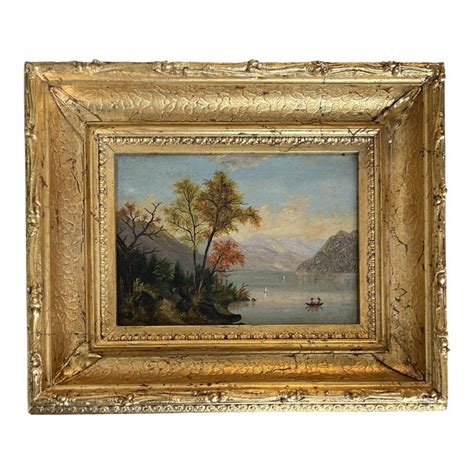 Jasper Francis Cropsey, 1823-1900, Hudson River School Oil Painting | Chairish