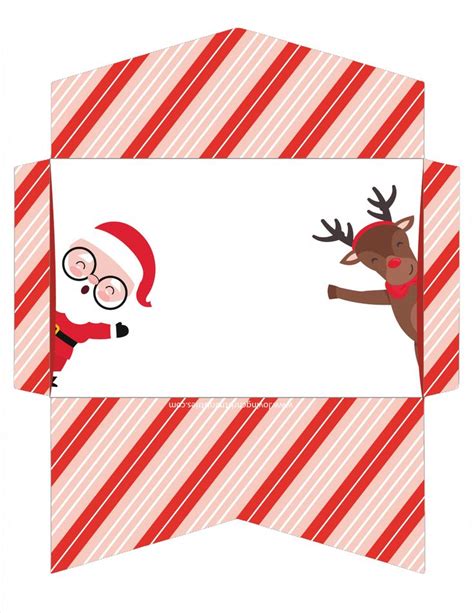 Free Printable Christmas Cash Envelopes | Christmas envelope template, Christmas envelopes, Free ...