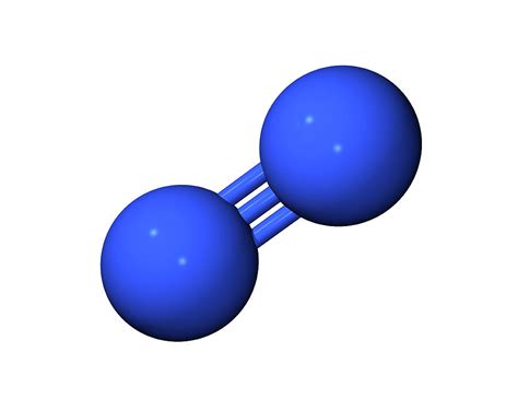 Nitrogen Molecule Photograph by Dr Tim Evans