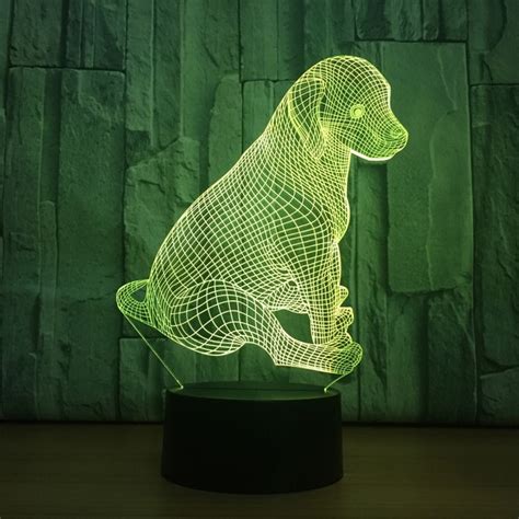 Led Animal Desk Lamp Usb Touch Lampara Lighting Fixtures Living Room Decor 3D Creative 7 Color ...