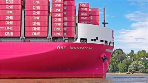 NEW CONTAINER SHIP "ONE INNOVATION" ARRIVES FIRST TIME AT HAMBURG PORT ...