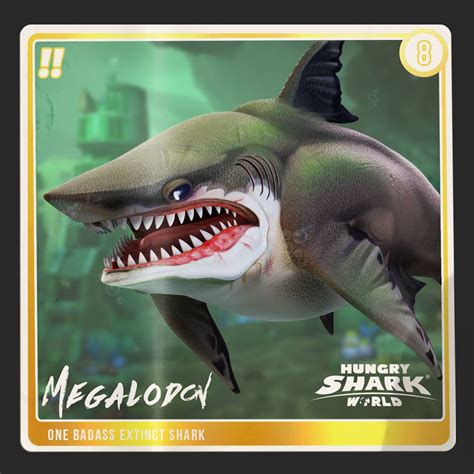 Megalodon (HSW) | Hungry Shark Wiki | FANDOM powered by Wikia