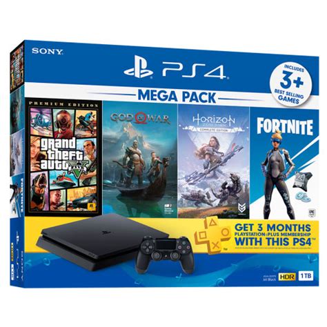 Sony PlayStation 4 Slim Mega Pack 2 1TB CUH 2218 - Console Bundle (SINGAPORE) - TRYAKSH STORE ...