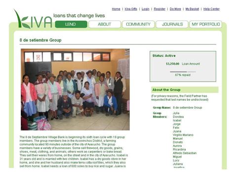 Kiva-A Microfinance Revolutionary – The Dragonfly Effect