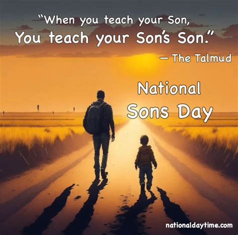 Happy National Sons Day Quotes From Mom & Dad for Share - Nationaldaytime.com