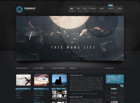 30 Beautiful Dark-themed Web Designs for Inspiration - WebFX