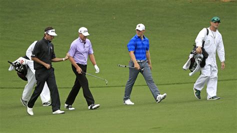 Masters champion Bubba Watson, Steve Stricker, and U.S. Amateur runner ...