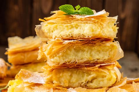 Easy Greek Bougatsa Recipe | Deporecipe.co