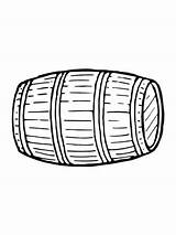 Barrel coloring Pages sketch template