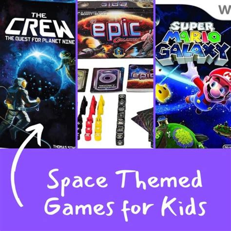 25 Space Themed Games for Kids (Explained!)