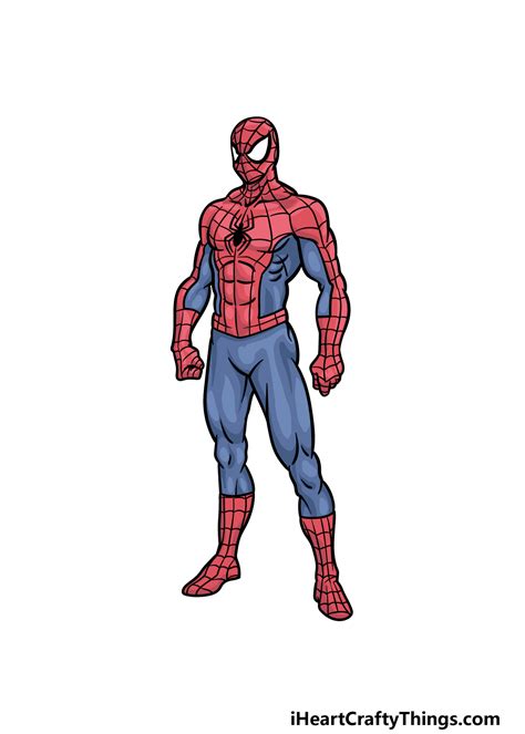 Top 187 + Spiderman cartoon drawing - Delhiteluguacademy.com