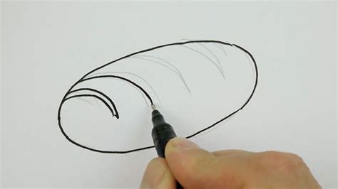 How to Draw a Loaf of Bread Real Easy