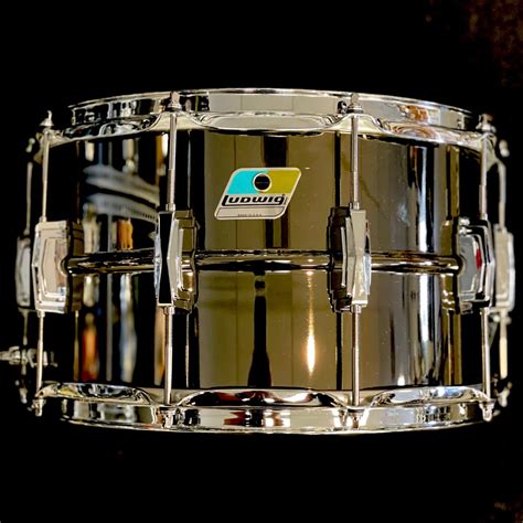 Ludwig 8x14 Black Beauty B-Stock Snare Drum - 648023133635