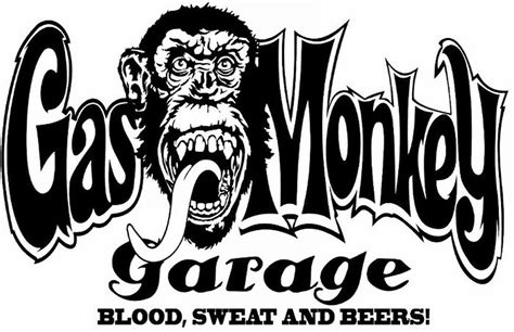 gasmonkey - 30x20 cm | Gas monkey garage, Gas monkey, Monkey garage