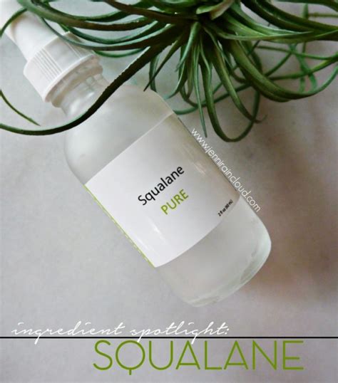 Ingredients Spotlight: Squalane - Jenni Raincloud