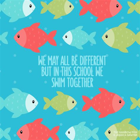 The Rainbow Fish Quote and clipart | Fish clipart, Fishing quotes, Rainbow fish