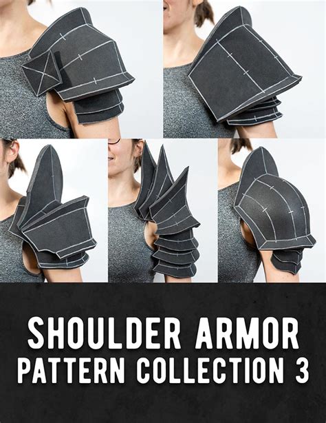 Shoulder Armor Pattern Collection 3 - Digital Download | PDF