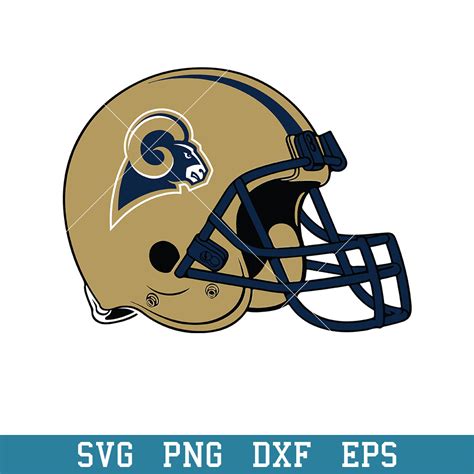 Los Angeles Rams Helmet Logo Svg, Los Angeles Rams Svg, NFL - Inspire ...